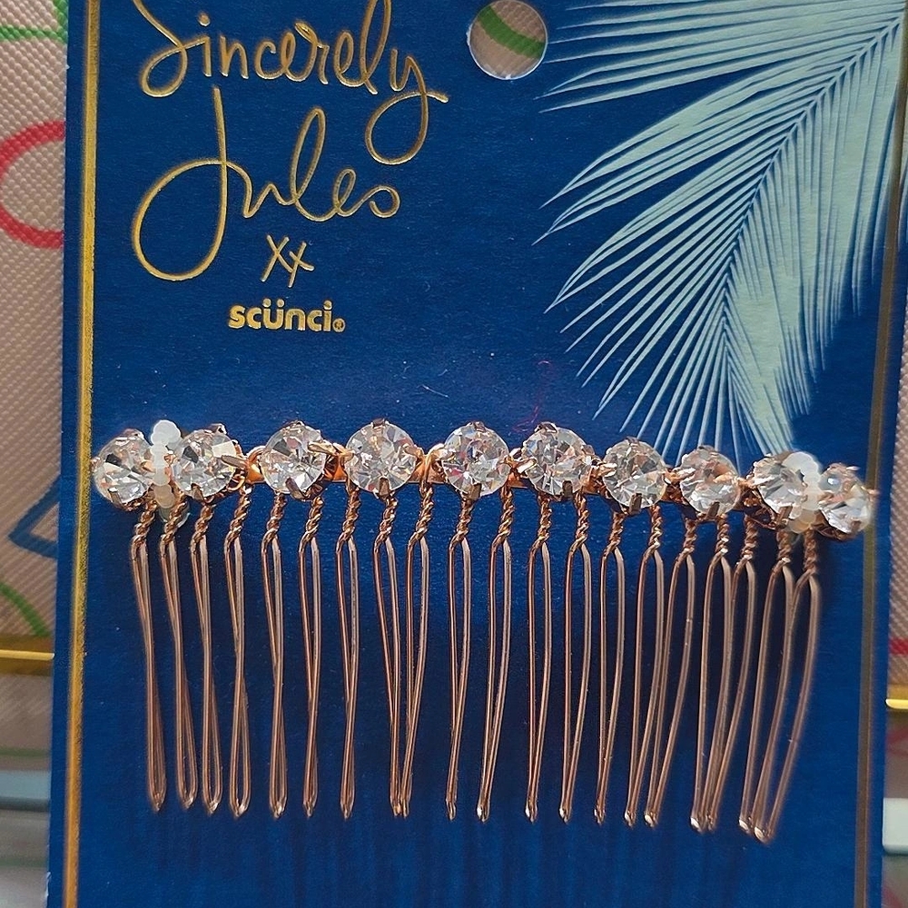 Sincerely Jules x Scünci Crystal Hair Comb